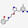 2-({[2-({(3S,4S)-4-[(6-amino-4-methylpyridin-2-yl)methyl]pyrrolidin-3-yl}oxy)ethyl]amino}methyl)phenol