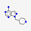 1-(piperidin-4-ylmethyl)-1H-pyrazolo[3,4-d]pyrimidin-4-amine