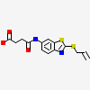4-oxo-4-{[2-(prop-2-en-1-ylsulfanyl)-1,3-benzothiazol-6-yl]amino}butanoic acid