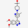 2-{1-[5-(6,7-Dimethoxycinnolin-4-Yl)-3-Methylpyridin-2-Yl]piperidin-4-Yl}propan-2-Ol