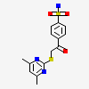 4-{[(4,6-dimethylpyrimidin-2-yl)sulfanyl]acetyl}benzenesulfonamide