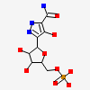 (1S)-1,4-anhydro-1-(5-carbamoyl-4-hydroxy-1H-pyrazol-3-yl)-5-O-phosphono-D-ribitol