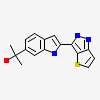 3-{2-[5-(difluoromethyl)-2H-thieno[3,2-c]pyrazol-3-yl]-1H-indol-6-yl}pentan-3-ol