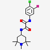 N-(4-chloro-3-fluorophenyl)-N'-(1,2,2,6,6-pentamethylpiperidin-4-yl)ethanediamide