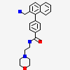 4-[2-(aminomethyl)naphthalen-1-yl]-N-[2-(morpholin-4-yl)ethyl]benzamide