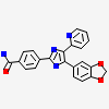 4-[5-(1,3-benzodioxol-5-yl)-4-(pyridin-2-yl)-1H-imidazol-2-yl]benzamide