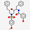 3-hydroxy-N-[(2S,3R)-3-hydroxy-4-{[(4-methoxyphenyl)sulfonyl](3-phenylpropyl)amino}-1-phenylbutan-2-yl]benzamide