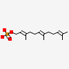 (2E,6Z)-3,7,11-trimethyldodeca-2,6,10-trien-1-yl dihydrogen phosphate