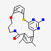 4-amino-20,22-dimethyl-13-oxa-7-thia-3,5,17-triazatetracyclo[17.3.1.1~2,6~.1~8,12~]pentacosa-1(23),2(25),3,5,8(24),9,11,19,21-nonaen-18-one