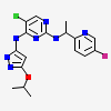 5-chloranyl-N2-[(1S)-1-(5-fluoranylpyridin-2-yl)ethyl]-N4-(3-propan-2-yloxy-1H-pyrazol-5-yl)pyrimidine-2,4-diamine