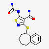 (5Z)-5-(carbamoylimino)-3-[(5R)-6,7,8,9-tetrahydro-5H-benzo[7]annulen-5-ylsulfanyl]-2,5-dihydroisothiazole-4-carboxamide