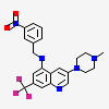 3-(4-methylpiperazin-1-yl)-N-(3-nitrobenzyl)-7-(trifluoromethyl)quinolin-5-amine