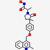 (2R)-N-HYDROXY-2-[(3S)-3-METHYL-3-{4-[(2-METHYLQUINOLIN-4-YL)METHOXY]PHENYL}-2-OXOPYRROLIDIN-1-YL]PROPANAMIDE