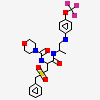 N-[(1R)-1-[(BENZYLSULFONYL)METHYL]-2-{[(1S)-1-METHYL-2-{[4-(TRIFLUOROMETHOXY)PHENYL]AMINO}ETHYL]AMINO}-2-OXOETHYL]MORPHOLINE-4-CARBOXAMIDE