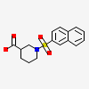(3R)-1-(naphthalen-2-ylsulfonyl)piperidine-3-carboxylic acid