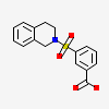 3-(3,4-dihydroisoquinolin-2(1H)-ylsulfonyl)benzoic acid