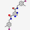 N,N'-BIS(4-FLUORO-3-METHYLBENZYL)PYRIMIDINE-4,6-DICARBOXAMIDE