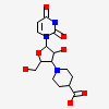 1-[3-(4-CARBOXYPIPERIDIN-1-YL)-3-DEOXY-BETA-D-ARABINOFURANOSYL]PYRIMIDINE-2,4(1H,3H)-DIONE