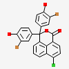 3,3-BIS(3-BROMO-4-HYDROXYPHENYL)-7-CHLORO-1H,3H-BENZO[DE]ISOCHROMEN-1-ONE