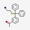 1-(3-{[(2-aminoethyl)sulfanyl](diphenyl)methyl}phenyl)ethanone