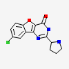 8-chloro-2-[(2S)-pyrrolidin-2-yl][1]benzofuro[3,2-d]pyrimidin-4(3H)-one