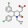 [(3R,5R,6S)-5-(3-chlorophenyl)-6-(4-chlorophenyl)-1-(cyclopropylmethyl)-2-oxopiperidin-3-yl]acetic acid