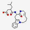 5-METHYL-3-(9-OXO-1,8-DIAZA-TRICYCLO[10.6.1.013,18]NONADECA-12(19),13,15,17-TETRAEN-10-YLCARBAMOYL)-HEXANOIC ACID