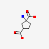 (1S,3S)-1-aminocyclopentane-1,3-dicarboxylic acid