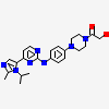 2-{4-[4-({4-[2-methyl-1-(1-methylethyl)-1H-imidazol-5-yl]pyrimidin-2-yl}amino)phenyl]piperazin-1-yl}-2-oxoethanol