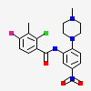 2-chloro-4-fluoro-3-methyl-N-[2-(4-methylpiperazin-1-yl)-5-nitrophenyl]benzamide