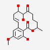 (3S,5Z,8S,9S,11E)-8,9,16-trihydroxy-14-methoxy-3-methyl-3,4,9,10-tetrahydro-1H-2-benzoxacyclotetradecine-1,7(8H)-dione