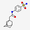 N-(4-sulfamoylphenyl)-2-[(3S,5S,7S)-tricyclo[3.3.1.1~3,7~]dec-1-yl]acetamide