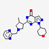 6-[(3S,4S)-4-methyl-1-(pyrimidin-2-ylmethyl)pyrrolidin-3-yl]-1-(tetrahydro-2H-pyran-4-yl)-1,5-dihydro-4H-pyrazolo[3,4-d]pyrimidin-4-one