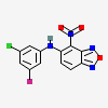 N-(3-chloro-5-fluorophenyl)-4-nitro-2,1,3-benzoxadiazol-5-amine