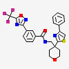 N-{[4-(4-Phenyl-1,3-Thiazol-2-Yl)tetrahydro-2h-Pyran-4-Yl]methyl}-3-[5-(Trifluoromethyl)-1,2,4-Oxadiazol-3-Yl]benzamide