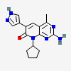 2-amino-8-cyclopentyl-4-methyl-6-(1H-pyrazol-4-yl)pyrido[2,3-d]pyrimidin-7(8H)-one