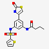N-{3-(2-oxo-2,3-dihydro-1,3-thiazol-4-yl)-5-[(thiophen-2-ylsulfonyl)amino]phenyl}butanamide