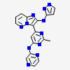 3-[2-methyl-6-(pyrazin-2-ylamino)pyrimidin-4-yl]-N-(1H-pyrazol-3-yl)imidazo[1,2-b]pyridazin-2-amine