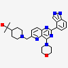 2-(1-{[2-(2H-indazol-4-yl)-4-(morpholin-4-yl)pyrido[3,2-d]pyrimidin-6-yl]methyl}piperidin-4-yl)propan-2-ol