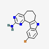 11-bromo-5,6,7,8-tetrahydropyrimido[4',5':3,4]cyclohepta[1,2-b]indol-2-amine