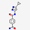 N-(5-Cyclopropyl-1h-Pyrazol-3-Yl)benzene-1,4-Dicarboxamide