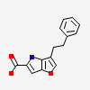3-PHENETHYL-4H-FURO[3,2-B]PYRROLE-5-CARBOXYLIC ACID