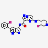 N-[5-(2-fluorophenyl)-1H-pyrrolo[2,3-b]pyridin-3-yl]-5-({[(3R,4R)-3-fluoropiperidin-4-yl]methyl}amino)pyrazolo[1,5-a]pyrimidine-3-carboxamide