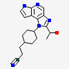 3-(trans-4-{2-[(1R)-1-hydroxyethyl]imidazo[4,5-d]pyrrolo[2,3-b]pyridin-1(6H)-yl}cyclohexyl)propanenitrile