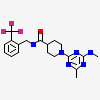 1-[4-methyl-6-(methylamino)-1,3,5-triazin-2-yl]-N-[2-(trifluoromethyl)benzyl]piperidine-4-carboxamide