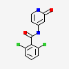2,6-dichloro-N-(2-oxo-2,5-dihydropyridin-4-yl)benzamide