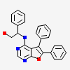 (2S)-2-[(5,6-diphenylfuro[2,3-d]pyrimidin-4-yl)amino]-2-phenylethanol