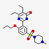 5,6-diethyl-2-{5-[(4-methylpiperazin-1-yl)sulfonyl]-2-propoxyphenyl}pyrimidin-4(3H)-one