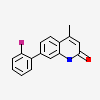 7-(2-fluorophenyl)-4-methylquinolin-2(1H)-one