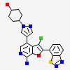 trans-4-{4-[7-amino-2-(1,2,3-benzothiadiazol-7-yl)-3-chlorofuro[2,3-c]pyridin-4-yl]-1H-pyrazol-1-yl}cyclohexanol
